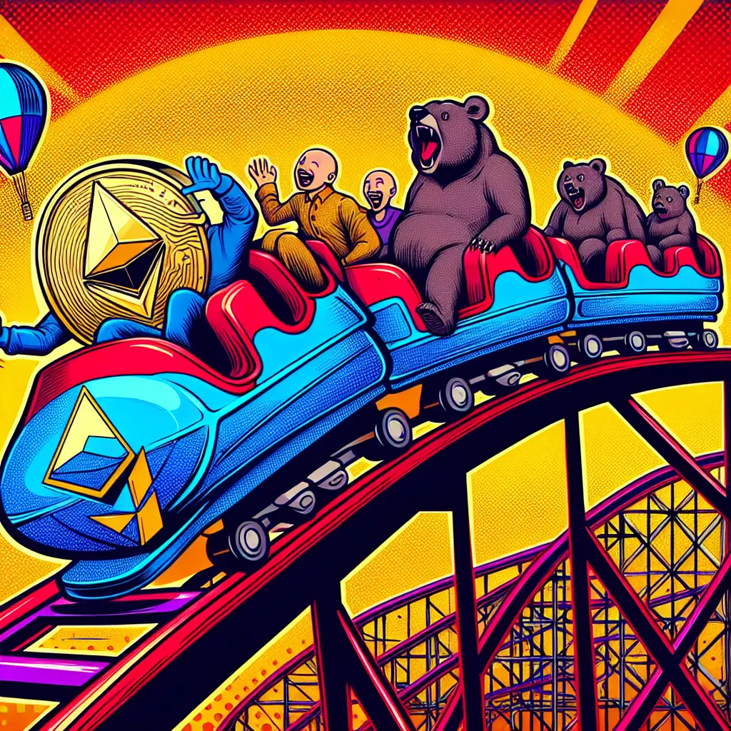 Ethereum Rollercoaster Ride: Price Dips as Bears Crash the Party 1 Ethereum Rollercoaster Ride Price Dips as Bears Cr